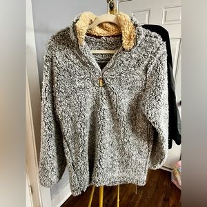 True Grit Sherpa Pullover Sz S